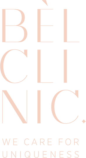 bel clinic logo with slogan